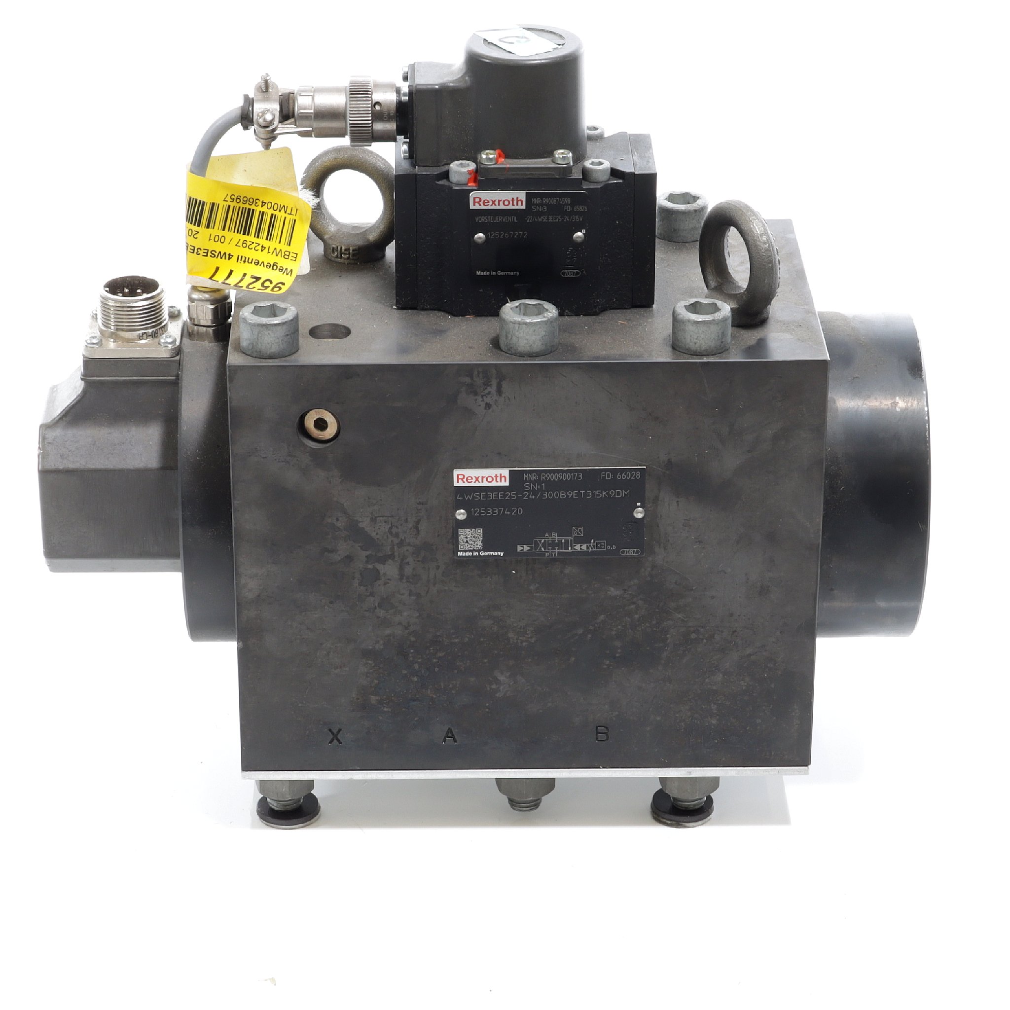 Elektrisch gesteuertes Servo-Wegeventil 4/3 4WSE3EE25-24/300B9ET315K9DM Neu